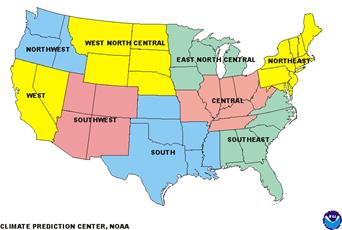 Climate Prediction Center - Monitoring and Data: Regional Climate Maps: USA